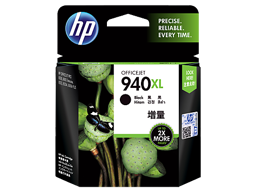 HP 940XL High Yield Black Original Ink Cartridge (C4906AA)