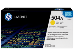 HP 504A Yellow Original LaserJet Toner Cartridge (CE252A)