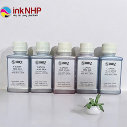 Hiển thị chi tiết cho Mực nước dùng cho máy Canon IX6770 (5 màu 500ml)  Mực nước dùng cho máy Canon IX6770 (5 màu 500ml)